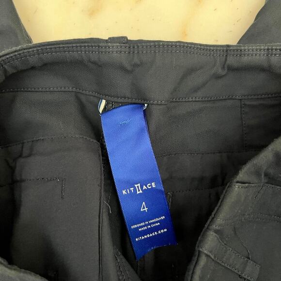 Kit and Ace Navigator Cargo Pants Trousers Navy Cotton Stretch Women’s Size 4 - Picture 8 of 9